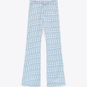 Zara geometric pants